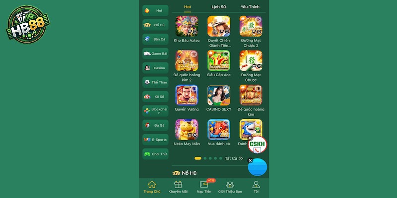 Kho game triệu đô đa nhiều thể loại